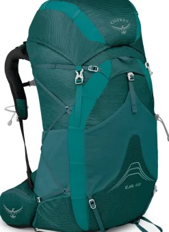 Fast & Light Rucksacks And Vests-Osprey Womens Eja 48 Rucksack - Deep Teal