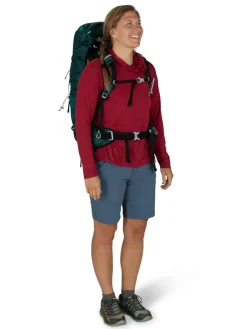 Fast & Light Rucksacks And Vests-Osprey Womens Eja 48 Rucksack - Deep Teal