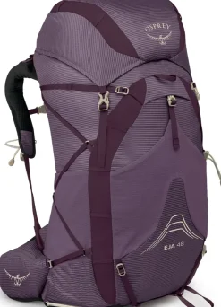 Fast & Light Rucksacks And Vests-Osprey Womens Eja 48 Rucksack - Purple Dusk
