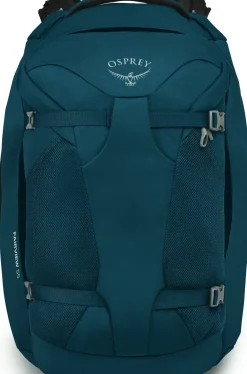 Luggage & Carry-On-Osprey Womens Fairview 55 Travel Pack - Night Jungle Blue