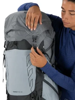 Day Packs-Osprey Womens Tempest Pro 40 Rucksack - Silver Lining