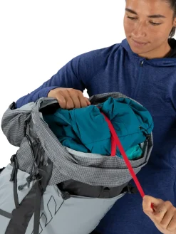 Day Packs-Osprey Womens Tempest Pro 40 Rucksack - Silver Lining