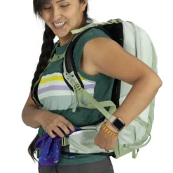 Day Packs-Osprey Womens Tempest 11 Rucksack - Deep Fig-Hotspot Pink