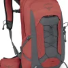 Day Packs-Osprey Womens Tempest 11 Rucksack - Red Pampas-Coal Grey