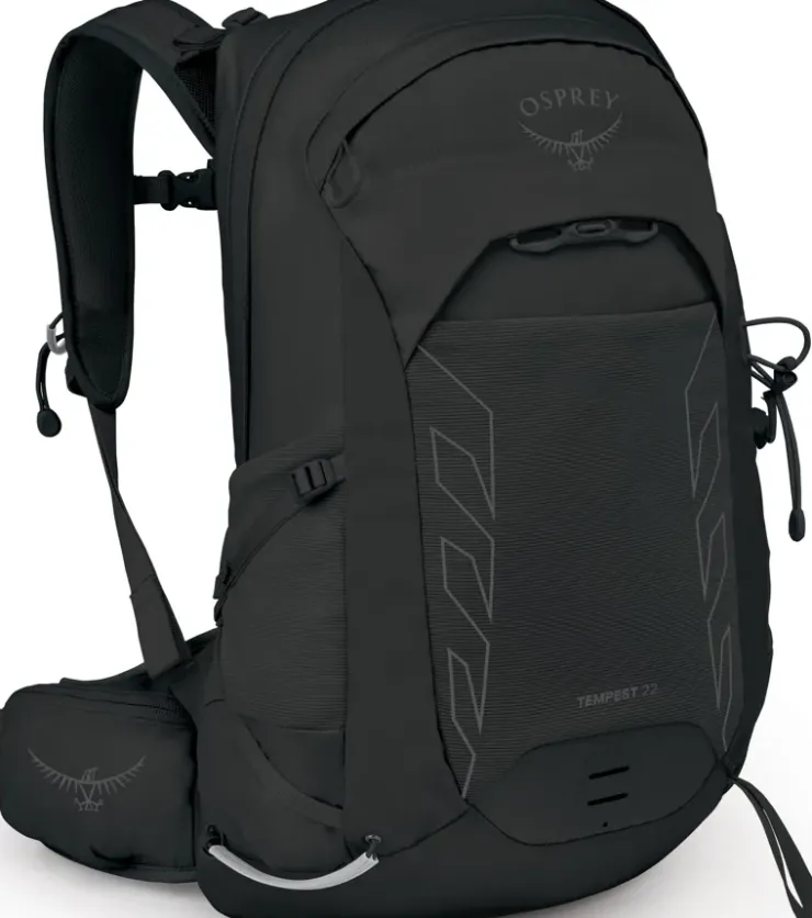 Day Packs-Osprey Womens Tempest 22 Rucksack - Black-Coal Grey