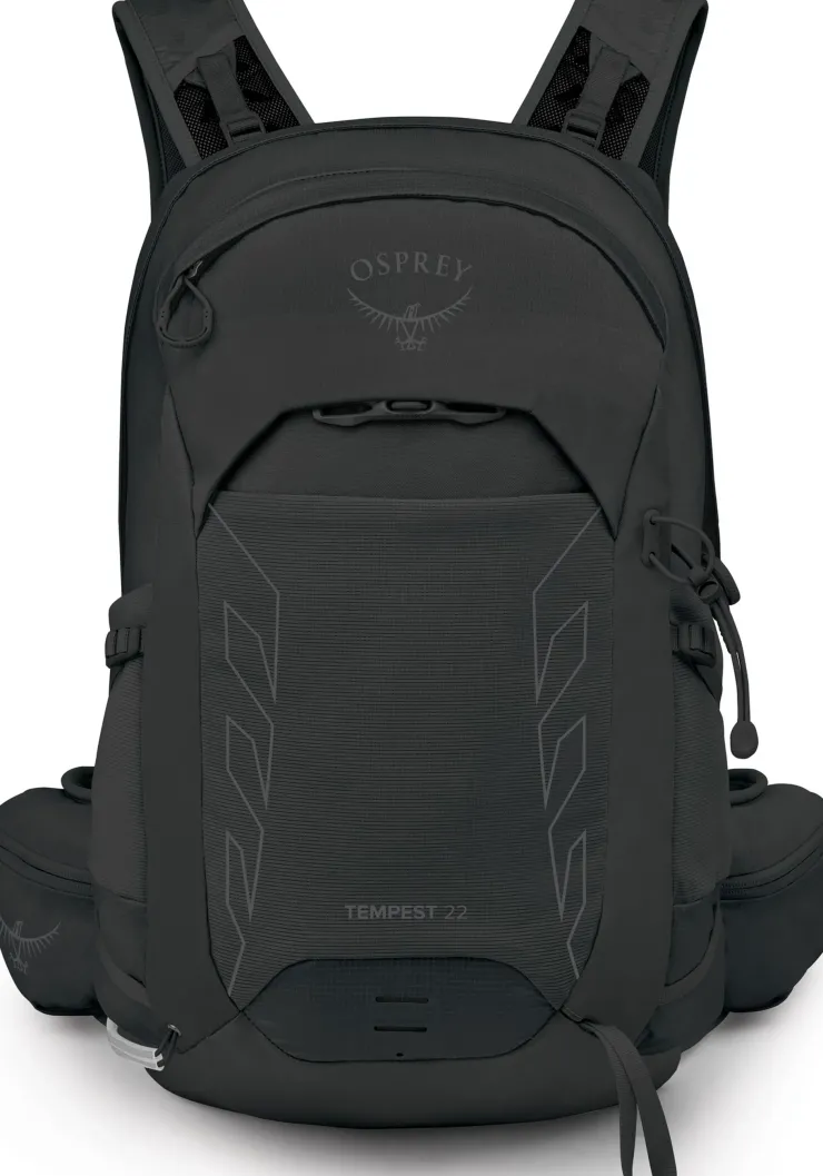 Day Packs-Osprey Womens Tempest 22 Rucksack - Extended Fit - Black-Coal Grey