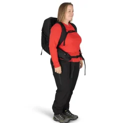 Day Packs-Osprey Womens Tempest 22 Rucksack - Extended Fit - Black-Coal Grey