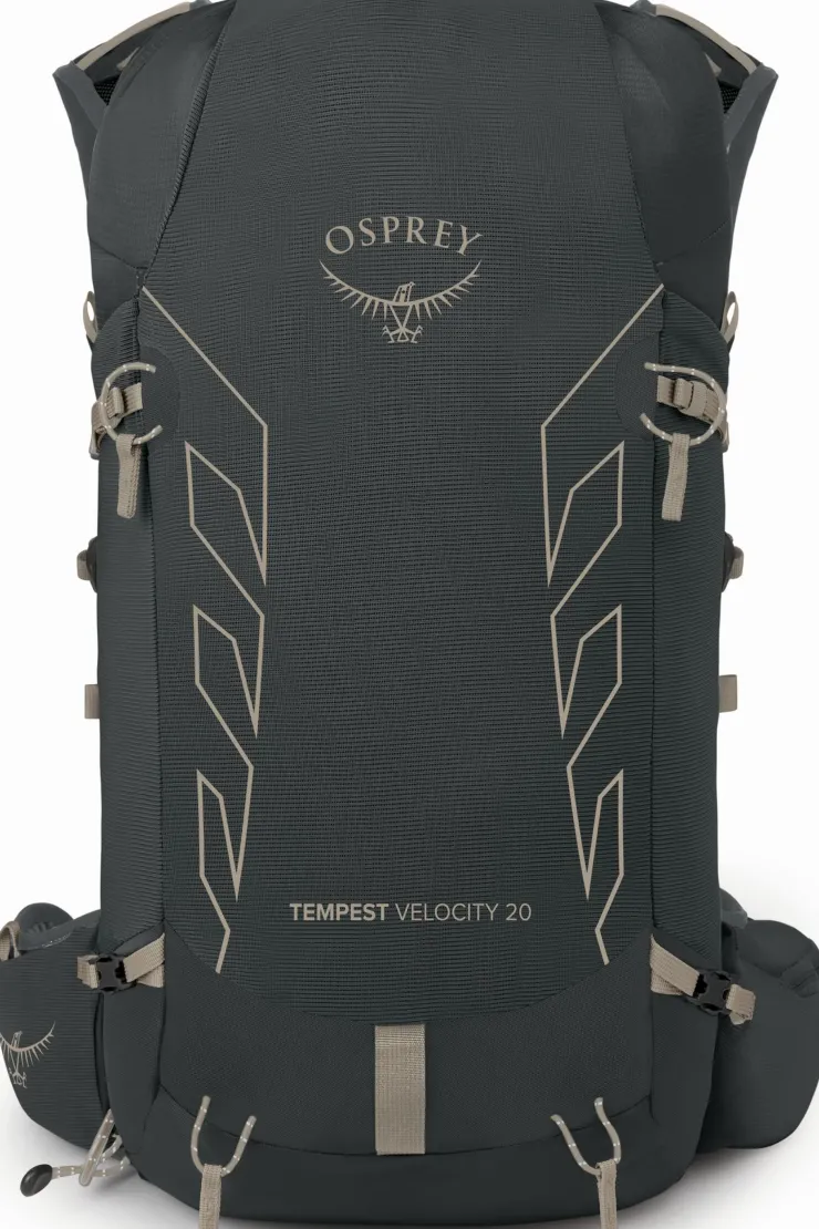 Fast & Light Rucksacks And Vests-Osprey Womens Tempest Velocity 20 Rucksack - Dark Charcoal-Chiru Tan