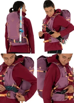 Fast & Light Rucksacks And Vests-Osprey Womens Tempest Velocity 20 Rucksack - Pashmina-Melon