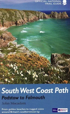 Maps And Books-Ordnance Survey OS South West Coast Path - Padstow to Falmouth