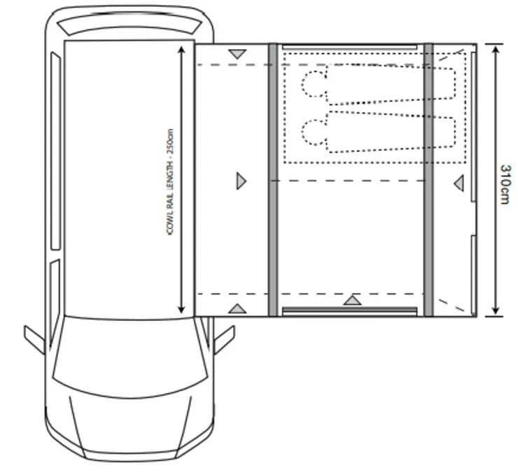 Ex Demo Tents & Camping-Outdoor Revolution Movelite T2R Low Drive-Away Awning - DEMO MODEL