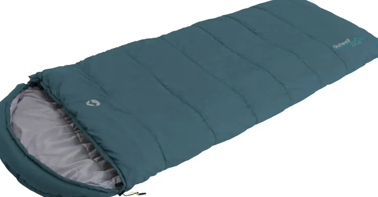 Family & Leisure Sleeping Bags-Outwell Campion Lux Sleeping Bag - Teal