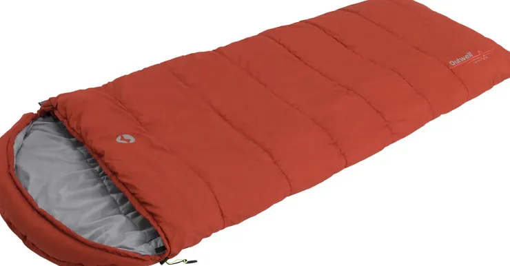 Family & Leisure Sleeping Bags-Outwell Campion Lux Sleeping Bag - Burnt Orange