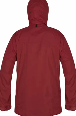 Waterproof Jackets-Paramo Mens Alta III Jacket - Fire-Burnt Chilli Zips