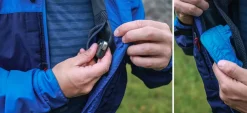 Waterproof Jackets-Paramo Mens Alta III Jacket - Midnight-Blue Reef