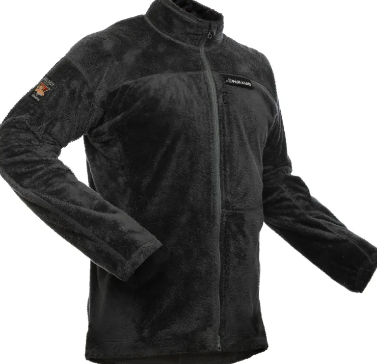 Fleece & Mid Layer-Paramo Mens Bentu Plus Fleece - Dark Grey