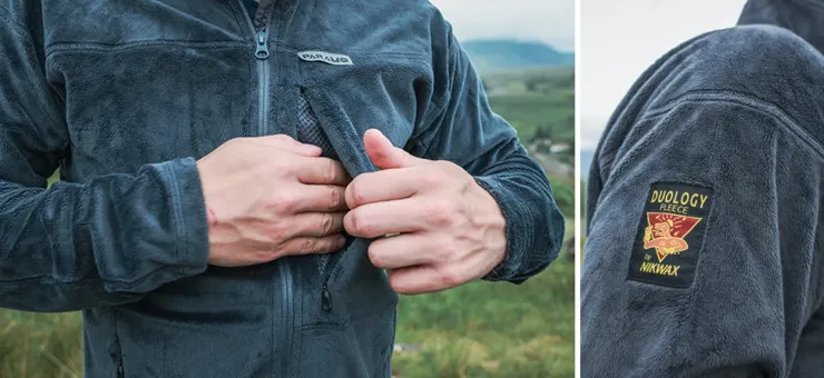Fleece & Mid Layer-Paramo Mens Bentu Plus Fleece - Dark Grey