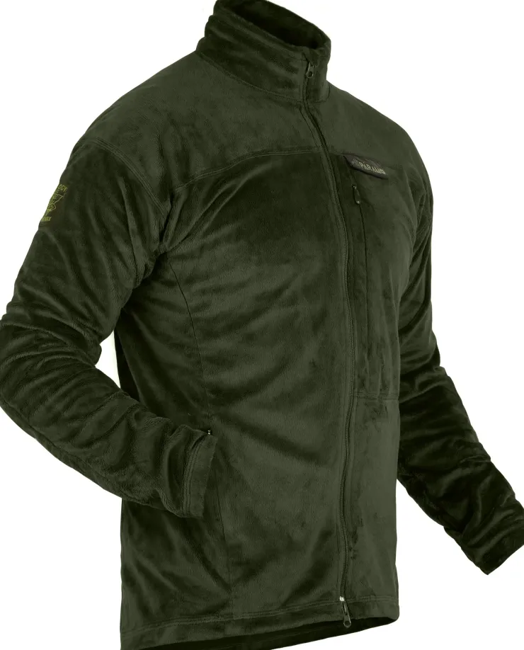 Fleece & Mid Layer-Paramo Mens Bentu Plus Fleece - Moss