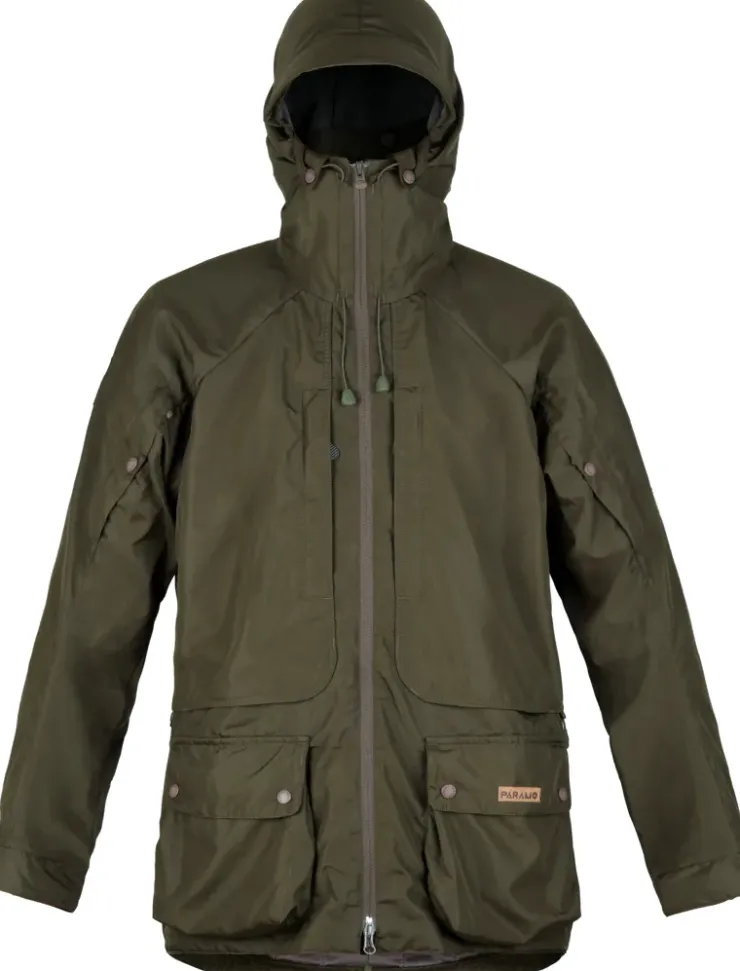 Waterproof Jackets-Paramo Mens Halkon Jacket - Moss