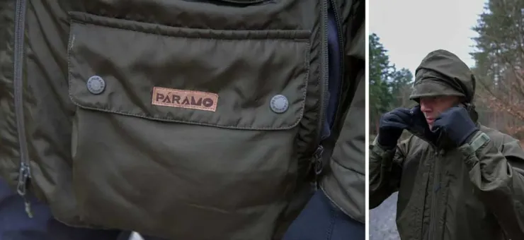 Waterproof Jackets-Paramo Mens Halkon Jacket - Moss