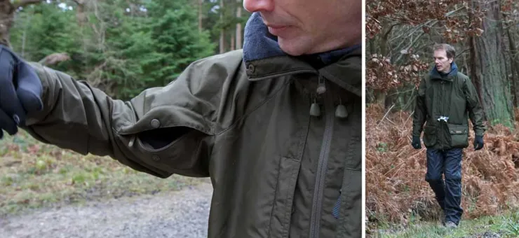 Waterproof Jackets-Paramo Mens Halkon Jacket - Moss
