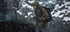 Waterproof Jackets-Paramo Mens Halkon Jacket - Moss