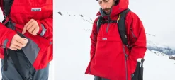 Waterproof Jackets-Paramo Mens Velez Adventure Smock - Black