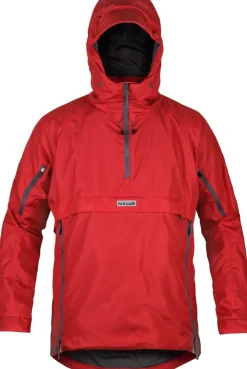 Waterproof Jackets-Paramo Mens Velez Adventure Smock - Fire