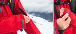 Waterproof Jackets-Paramo Mens Velez Adventure Smock - Fire