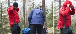Waterproof Jackets-Paramo Mens Velez Adventure Smock - Fire