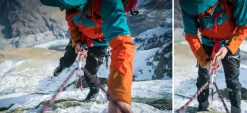 Waterproof Jackets-Paramo Mens Velez Evolution Hybrid Smock - Midnight-Fire-Indigo