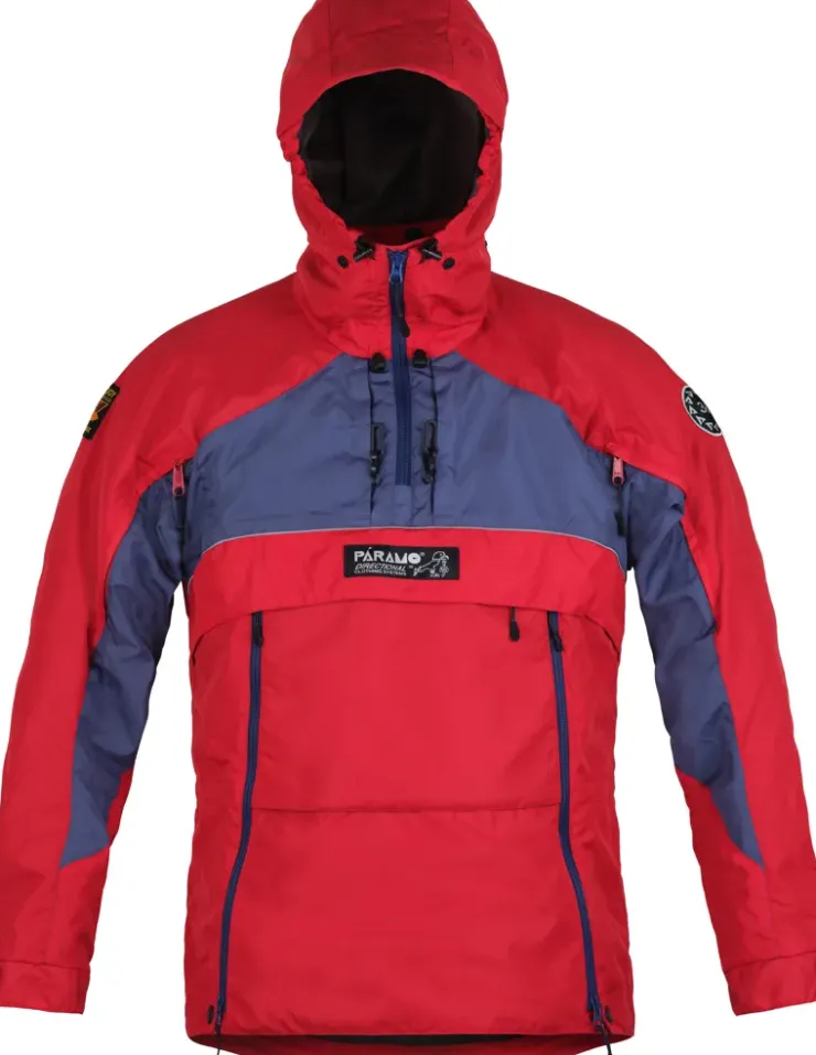 Insulated Jackets|Insulated Jackets-Paramo Unisex Aspira 360 Smock - Fire-Indigo