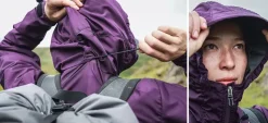 Waterproof Jackets-Paramo Womens Alta III Jacket - Neon Blue-Midnight