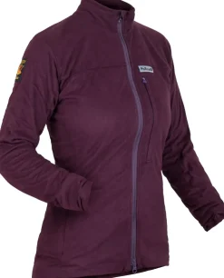 Fleece & Mid Layer-Paramo Womens Bentu Fleece - Elderberry