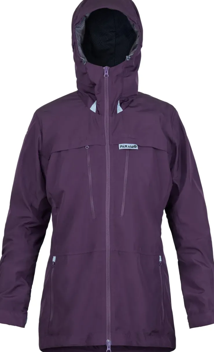 Windshirts-Paramo Womens Bentu Windproof Jacket - Elderberry