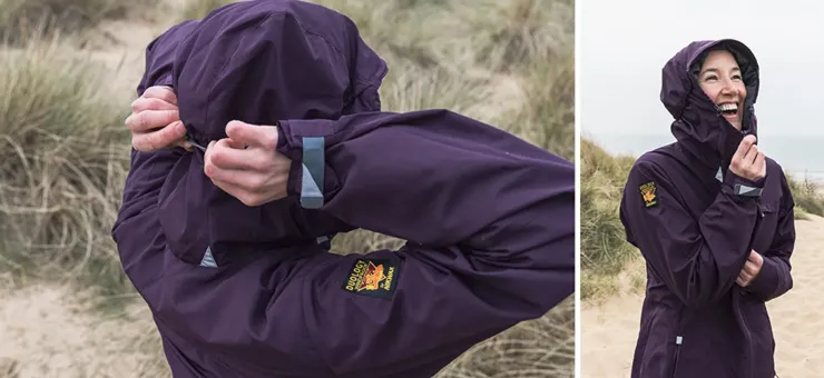 Windshirts-Paramo Womens Bentu Windproof Jacket - Elderberry