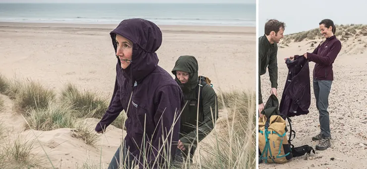 Windshirts-Paramo Womens Bentu Windproof Jacket - Elderberry