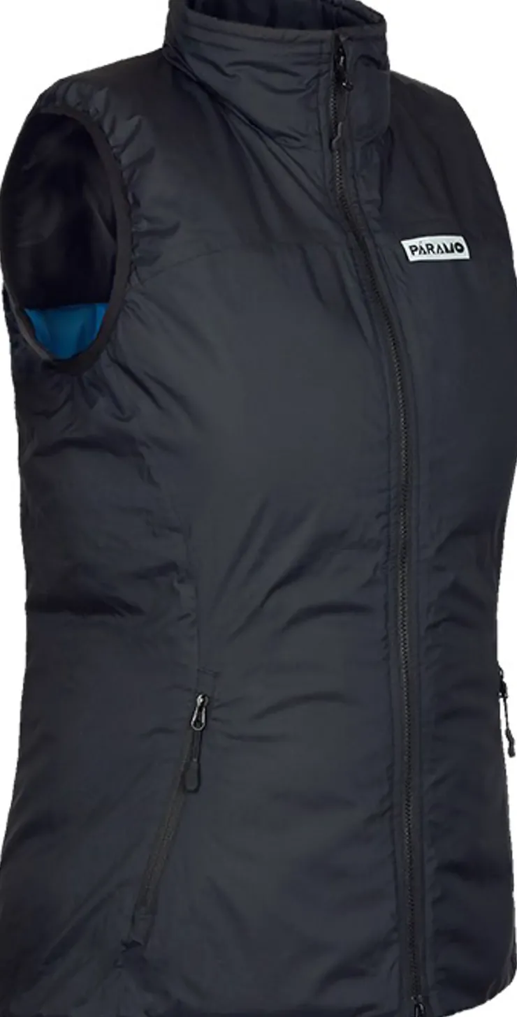 Vests & Gilets-Paramo Womens Torres Medio Gilet - Black-Elderberry Lining