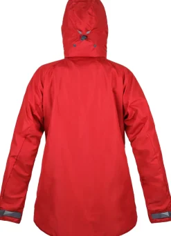 Waterproof Jackets-Paramo Womens Velez Adventure Smock - Fire