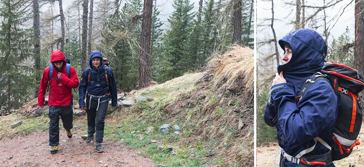 Waterproof Jackets-Paramo Womens Velez Adventure Smock - Fire