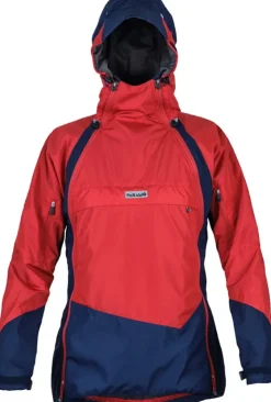 Waterproof Jackets-Paramo Womens Velez Evolution Hybrid Smock - Fire-Midnight