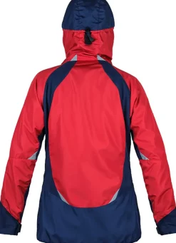 Waterproof Jackets-Paramo Womens Velez Evolution Hybrid Smock - Fire-Midnight