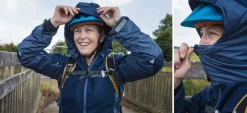 Waterproof Jackets-Paramo Womens Velez Jacket - Midnight-Indigo