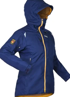 Waterproof Jackets-Paramo Womens Ventura Jacket - Midnight-Gold Zips