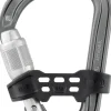 Carabiners & Quickdraws-Petzl Attache Bar Carabiner - Gray