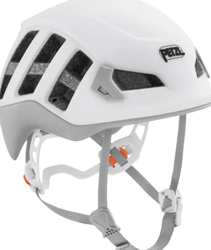 Climbing Helmets-Petzl Meteora Climbing Helmet - White-Gray