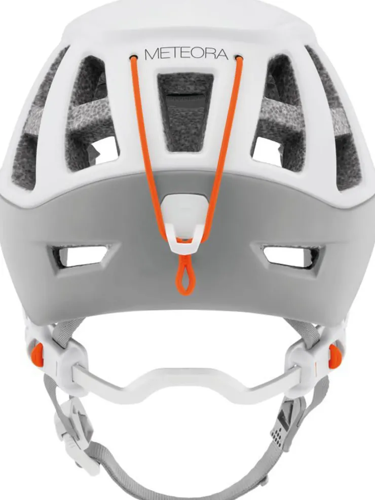 Climbing Helmets-Petzl Meteora Climbing Helmet - White-Gray