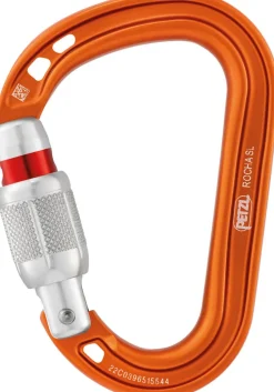 Carabiners & Quickdraws-Petzl Rocha Carabiner - Orange