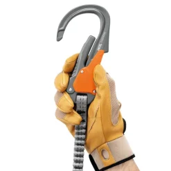 Carabiners & Quickdraws-Petzl Scorpio Eashook Via Ferrata Lanyard