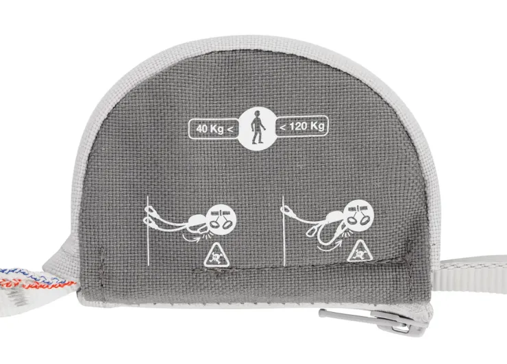 Carabiners & Quickdraws-Petzl Scorpio Vertico Via Ferrata Lanyard